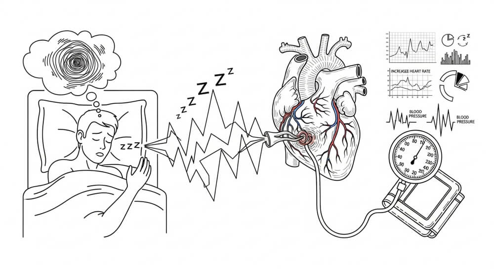 고혈압 약보다 수면건강을 위한 이미지