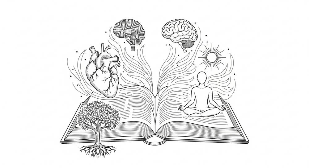 성경이 명상 효과와 더불어 더 강력한 건강 효과를 나타내는 설명 이미지